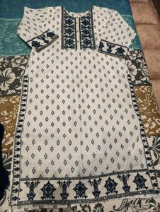 Printed Kurti Set