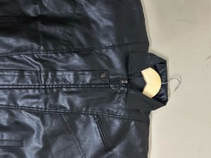 Teal Leather Jacket