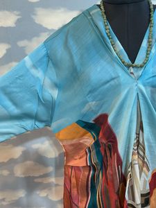 Unique Printed Kaftan Dress