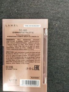 Lamel To Go Eyeshadow Palette