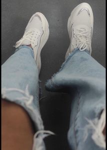 Chunky White Sneakers