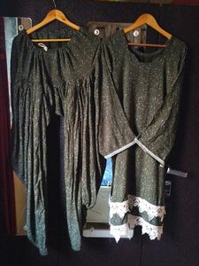 Pakistani Patiyala Suit 💚🤍