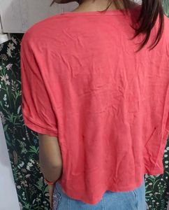 Coral T-shirt