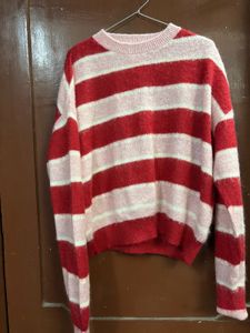 Striped Knit Sweater