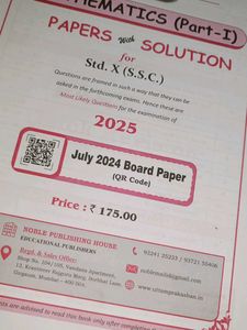 S.S.C. Mathematics Part-I