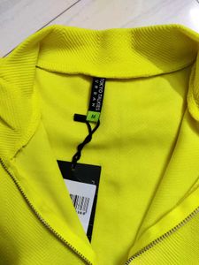 Tokyo Talkies Yellow Bodycon Mini Dress