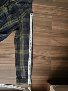 Checked Smart Open Shirt(Wear Over Style)