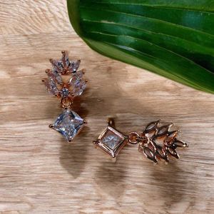 Elegant Crystal Drop Earrings