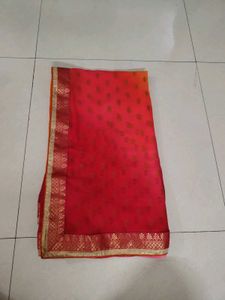 Saree With Desginer Blouse