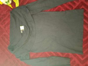 Stylish Black Knit Top