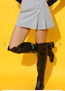 New Grey Mini Skirt With Tag