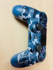 PS4 Controller - Blue Camo
