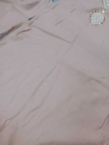 embroidery kurta paint set Pink