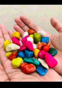 Colourful Stones For Decoration (Pebbles) Art Work