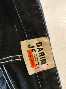 Darim Black Denim Shorts