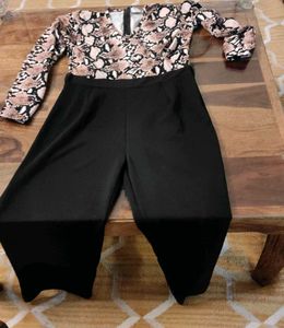 Stylish Animal Print Jumpsuit