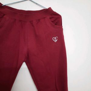 Red Rust Track Pants