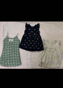 Set Of 3 Baby Dress