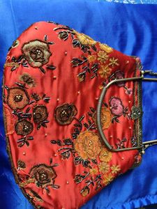 Stylish Bead Work Traditional Bag