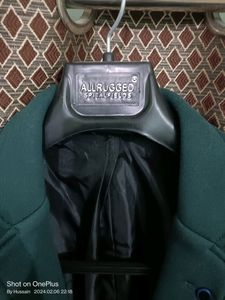 Peacock Green Men Formal/Festive Blazer