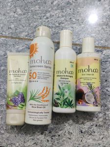 Moha: Sunscreen, Shampoo & Hair Oil
