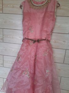 Beautiful Net Frock For Party Or Wedding Function