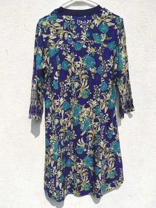Floral Print Kurta