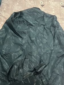 Patterned Black Shirt