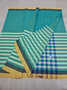 Striped Cotton Saree