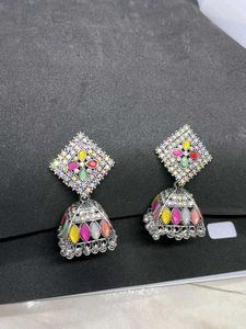 Oxidised Earring