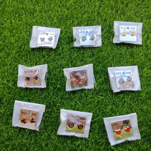 Cute Earring Sets (Combo Of 5 Pairs )