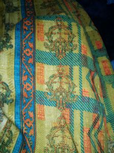 Elegant Floral Print Fabric