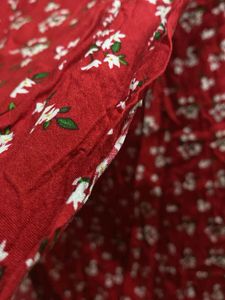 Floral Print Skirt