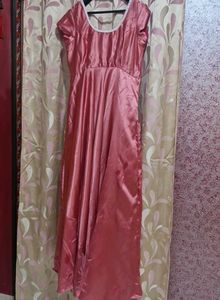 Elegant Pink Maxi Dress