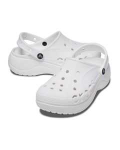 White Platform Crocs (Sizes Available)