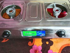 Induflame Stainless Steel Gas Stove