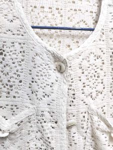Vintage Crochet Cardigan