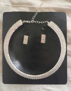 Premium quality Rhinestones jewellery set