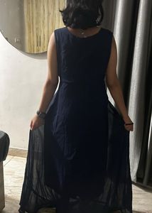 Navy Blue Maxi Dress