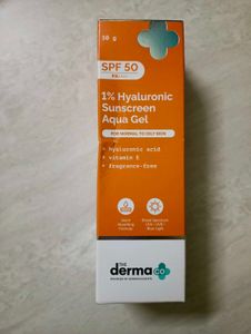 The Derma Co. Sunscreen Aqua Gel