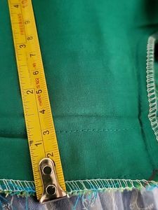 Sea Green Silk Kurta - Long