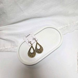 Gold Teardrop Earrings
