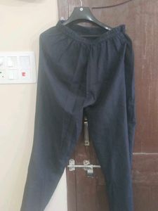 Elegant Grey Casual Pants