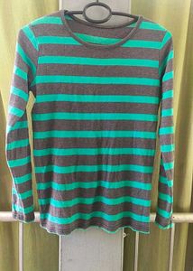 Striped Long Sleeve Top