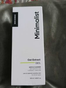 Minimalist Oat Extract Cleanser
