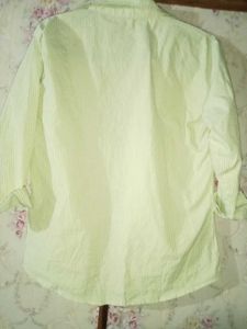 Striped Light Green Shirt