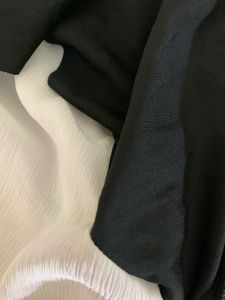 Black Vest Layered Look Korean Shirt