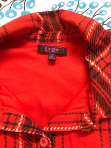 Red Shirt Dress