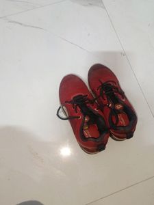 Red Campus Shoe