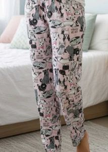 Cute Dog Print Pajama Set